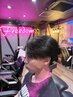 カット+バックシャンプー+眉毛カット ￥3700<理容室>[メンズ/新百合ヶ丘] 