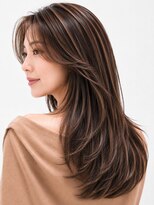 サーカス バイ ビュートリアム 青山(CIRCUS by BEAUTRIUM)&nbsp;白髪ぼかしハイライト レイヤーカット 脱白髪染め 40代50代 青山