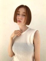 バランス 原宿 表参道(balance)&nbsp;ヘーゼルベージュ×ボブ YUKA
