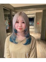 クレア 下北沢(CREA)&nbsp;ダークパープル/ナチュラルショート/夏/ミルクブラウン/下北沢