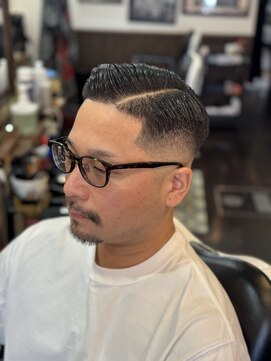 イーストサイドバーバーショップ(EAST SIDE BARBER SHOP) 30～40代ハードパート