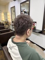 ブロードヘアー(BROAD HAIR)&nbsp;【BROAD HAIR】白髪共存カラー　ピンクシルバー