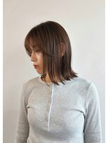 オーレン(Oulen) 外ハネボブミディアムボブ結べるボブぱつっとボブ