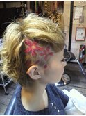 バリカンアートお花