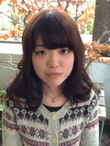 フェリシータ 緑地公園店(felicita)&nbsp;メルティベージュ＠厚めバングのドルチェカール重めスタイル