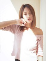 アフロート ギンザ(AFLOAT GINZA) 【AFLOAT JAPAN 森しづか】切りっぱなしミディ