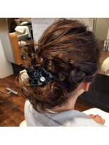 オズ ヘアーアンドトータルビューティー(OZ hair&total beauty) フルアップ×結婚式