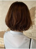 ふんわりナチュラルボブ