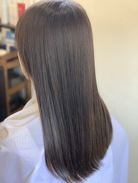 エミューヘアー(emu hair) 極上ツヤの暗髪ロング