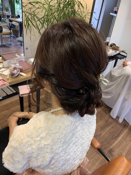 ボタニウム バイ アールサロン(BOTANIUM by RrSALON) 列席ヘアセット☆AMU