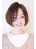 【LA'BO三浦】前下がりで大人っぽく♪モーヴブラウンボブ
