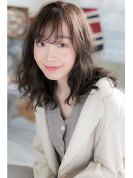 ジャストヘア ラポール 北久里浜店(just hair RAPPOR) モノトーンカラー　コテ巻セット