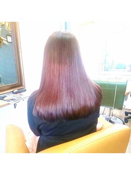 リーラ(Lila) パープルガーネットロング