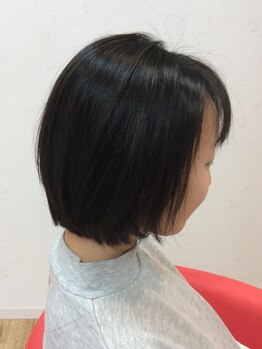 ヘアーハチ(Hair Hachi)の写真/低刺激でにおいも少ない♪カラーが染みる/においが苦手な方にもオススメ♪豊富な色数からお選び頂けます◎