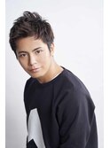 20代コンマヘアビジネスかき上げツイストパーマショートレイヤー