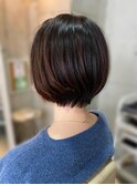 ふんわり柔らかショートボブ