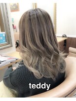 テディ 自由が丘店(teddy)&nbsp;【テディ】バレイヤージュ×ハイライト♪