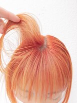 デビュー ヘアーメイク&nbsp;オレンジカラー