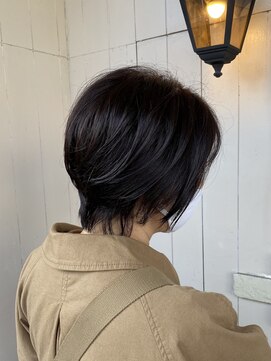 アムレヘアー(amule hair) 【amule hair】襟足すっきりショート/30代/40代/50代