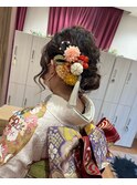 成人式ヘアセット