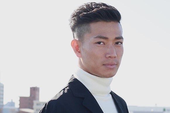 メンズカット＋ニュアンスパーマ￥\12100→\11220