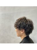 波巻きツイストスパイラルパーマ