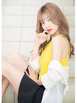 ベジット 町田店(Bejitto) ミルクティーベージュ/韓国風レイヤー/シースルーバング