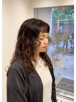 シアン 矢場町店(CYAN.)&nbsp;顔まわりレイヤー×ウェーブヘア