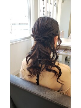 レディスペヘアー(redispe hair) ハーフアップ(名古屋駅  名駅  名古屋駅西口　名駅西口)