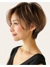 カット+髪質改善ケアカラー+トリートメント ￥15,000 [銀座駅/髪質改善]