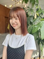 アペロ 柏(Apero)&nbsp;オレンジブラウン☆ナチュラルストレート