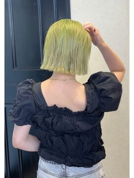 マティー(MATTY) ミニボブ×イエローグリーン