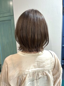 ヘアサロン ナノ(hair salon nano) ボブ/ラテカラー/白髪ぼかし/ハイライトカラー/くびれボブ