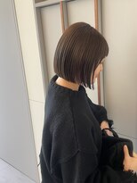 ローレンアオ(LOREN AO)&nbsp;【LOREN AO】ミルクティーベージュ/ダブルカラー/ボブ/ベージュ