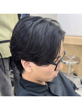 ニコフクオカヘアーメイク(NIKO Fukuoka Hair Make) 「NIKO」大人センターパートパーマ ニュアンスパーマ 福岡天神