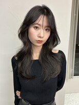 ボタン テンジン(VOTAN tenjin)&nbsp;顔周りカット/前髪/ブルーカラー/韓国風巻き/【votan_rakuto】