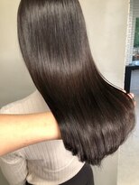 ジーナ 船橋(Zina)&nbsp;髪質改善＊ロングレイヤーグレーベージュ＊美髪【Zina船橋】