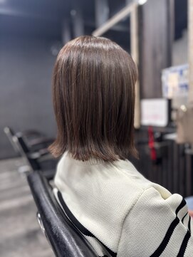 アローズ 荒尾店(arose) ヘンリーボブには深みのある艶カラー