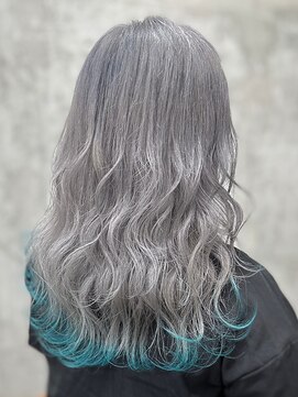 オルズ 渋谷(ALLZ) 裾カラーケアブリーチハイトーンカラー髪質改善トリートメント