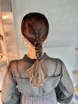 【ローポニーテール】結婚式/二次会/銀座/有楽町/アレンジ