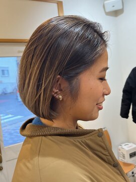 リシェア(re.share) ミニボブ/バレイヤージュ/ハイライト