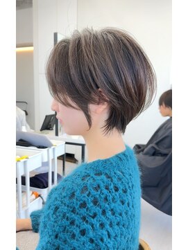 ビューナゴヤ 名駅(VIEW NAGOYA) 丸顔/ミニウルフ/チェリーブラウン/ショートボブ