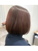 グラデーションボブ スタイル