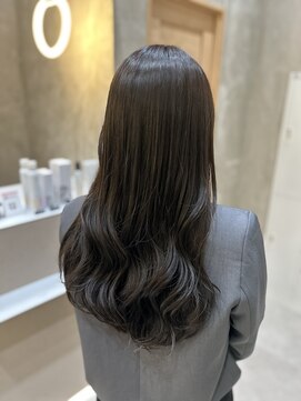 ジーナ 新宿(Zina) 【zina新宿　浅尾優佳】ダークブラウン×艶髪