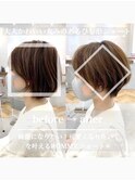 20代30代40代50代丸みフェザーショート◎マロンベージュ
