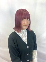 サラ ビューティ サイト 春日(SARA Beauty sight) ピンクブラウン/暖色カラー/ブリーチカラー/10代/20代