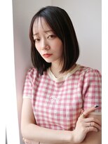 ヘアメイク ハピッシュ(hair make Happysh)&nbsp;ぱっつんボブ