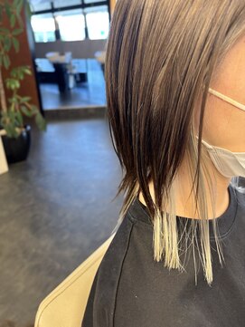 フラクタルデザイン 大村店(FRACTAL DESIGN) 見せるインナーカラー