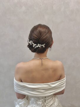 パズードコー(PSSD-CO.+5) 三つ編みアレンジ　サイドシニヨン