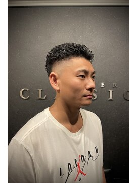 バーバークラシックス(BARBER CLASSICS) オールバックパーマ